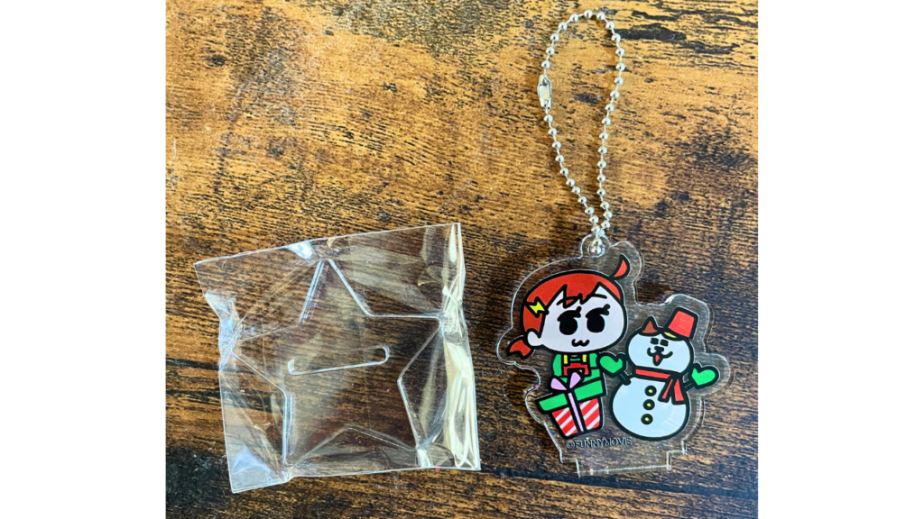 アクスタのキーホルダー