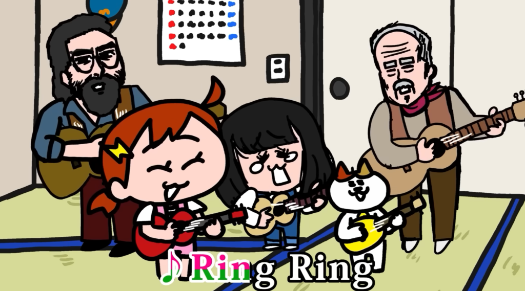 ナミちゃんとミーコさん：ナミミコ　律せないりっちゃん