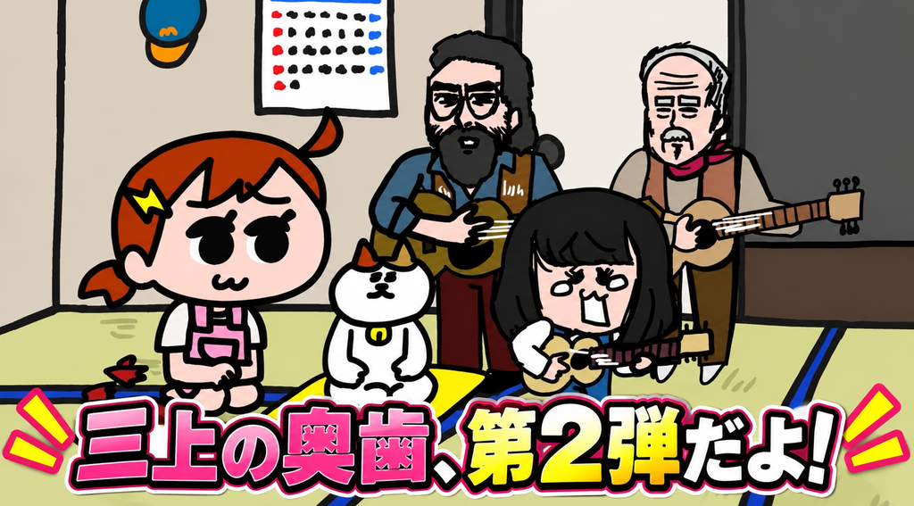 三上の大喜利が炸裂！律せないりっちゃんの迷言集【三上の奥歯2】